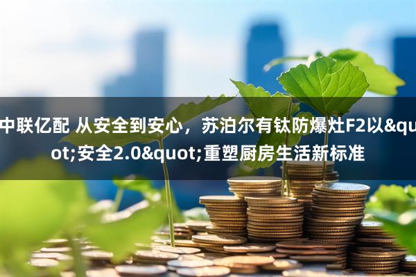 中联亿配 从安全到安心，苏泊尔有钛防爆灶F2以"安全2.0"重塑厨房生活新标准